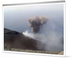 Stromboli erupts